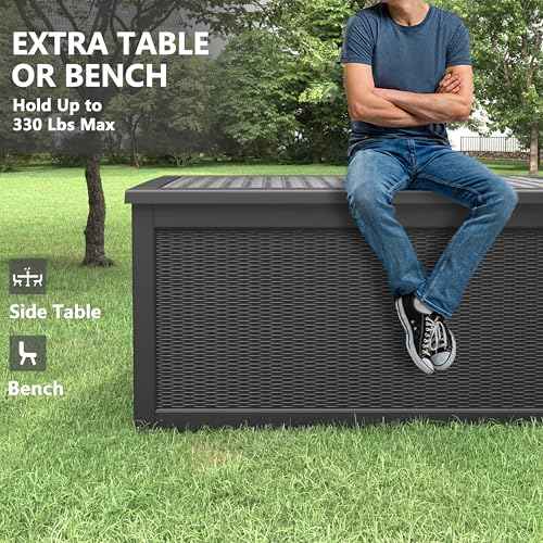 330 Gallon Outdoor Storage Box