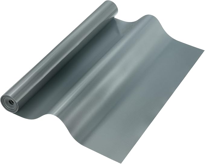 uxcell 11.8IN x 5.9FT Silicone Baking Mat Rolls, Heat Resistant Baking Mats, Non-Stick Pastry Mats, Non-Slip Countertop Mats, Refrigerator Liners Grey
