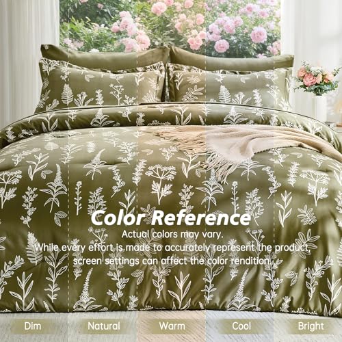 Olive Green Full Comforter Set