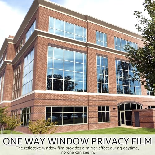 One Way Mirror Window Film (48.38 Sq Ft)
