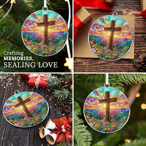 Cross Ornaments for Christmas Tree