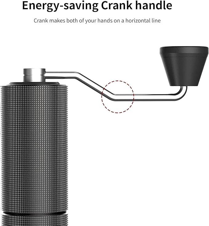 TIMEMORE chestnut C hand coffee grinder household coffee grinder with double bearing positioning (white)