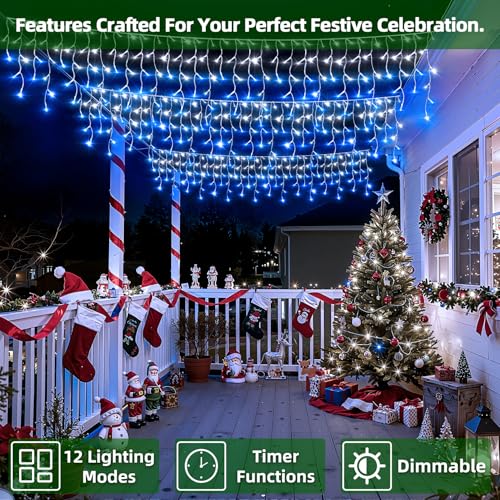 810 LED 82FT Christmas Lights Outdoor (82 Foot)