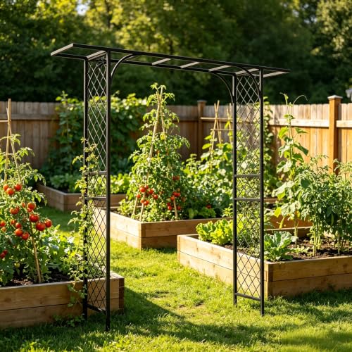 Metal Garden Arbor