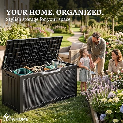 80 Gallon Outdoor Storage Box