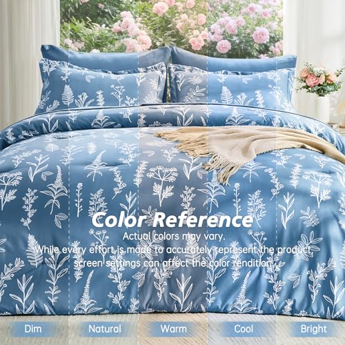 Ice Blue Full Comforter Set