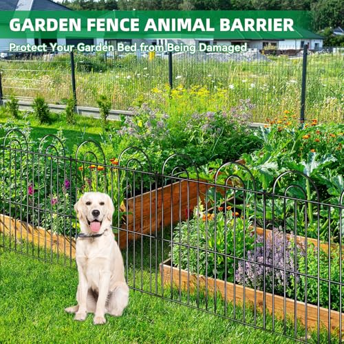 15 Panels No Dig Decorative Garden Fence