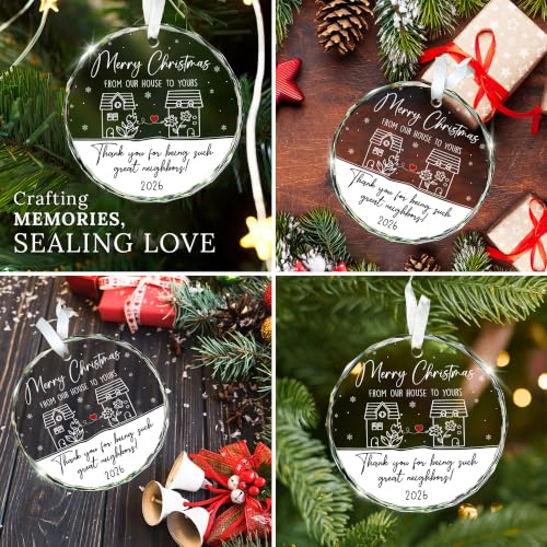 Neighbor Christmas Ornaments for Tree