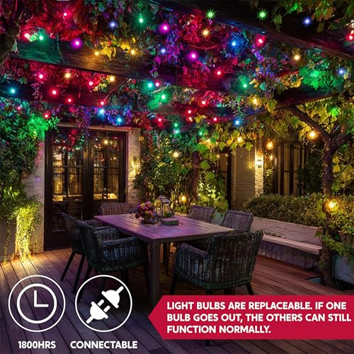 Multicolor Christmas String Lights (150 Count)