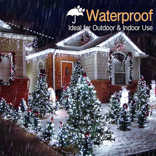 5MM Wide Angle Christmas Lights Cool White