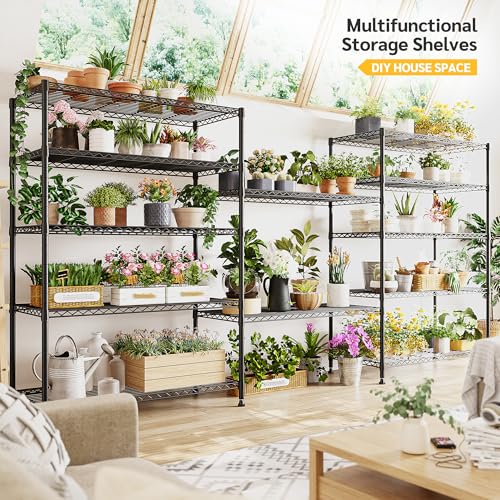 6 Tier Storage Shelves (2 Count)