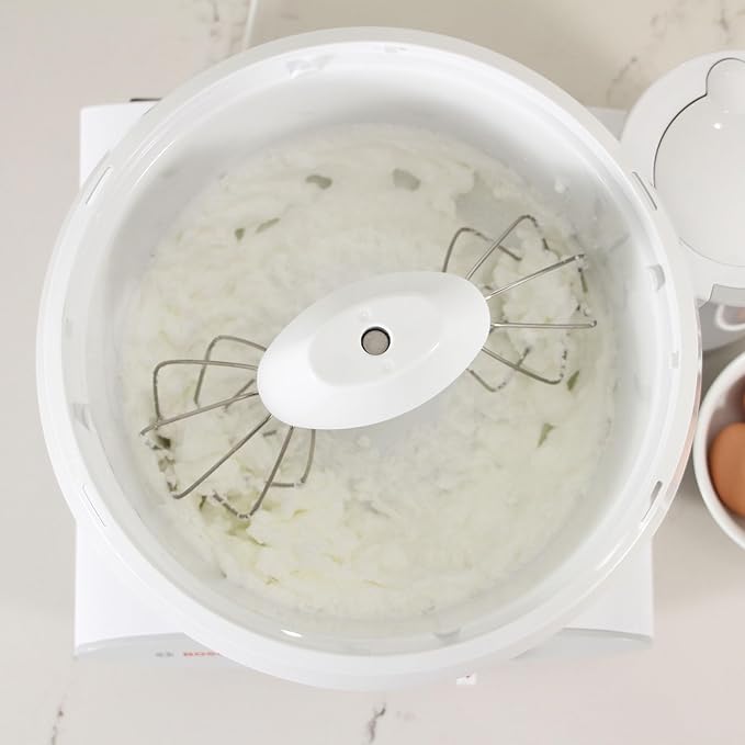 Bosch Universal Plus Stand Mixer 500 Watt, 6.5 Quarts with Wire Whips, Dough Hook & NutriMill Dough Hook Extender Bundle
