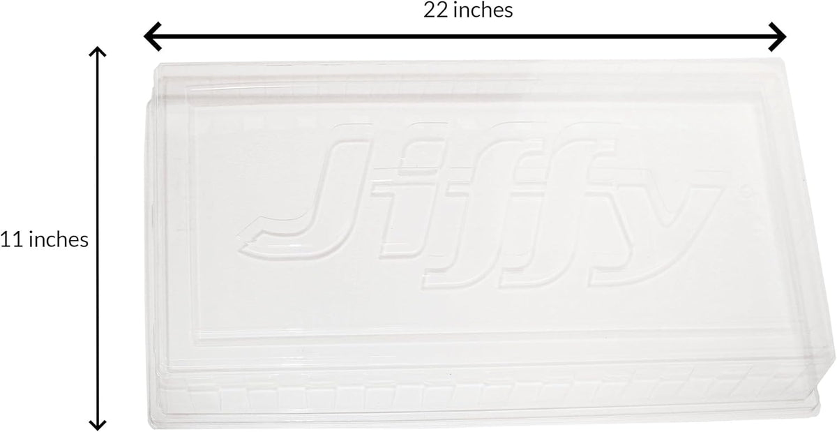 Jiffy Seed Starting Dome Clear Humidity GRO-Dome, 11 in. x 22 in. - 10 Domes