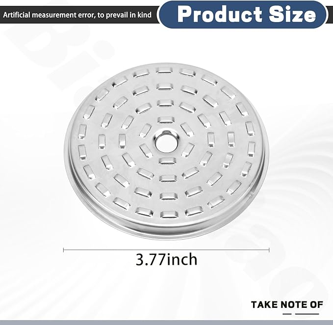 2 Pcs 44199 Stainless Steel Percolator Basket Lid Cover Fits for Pr-esto 12-Cup 0281103 0281105 0281104 Coffee Percolator