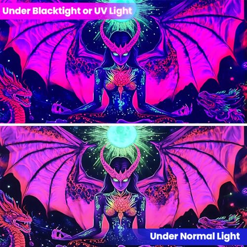 Blacklight Tapestry
