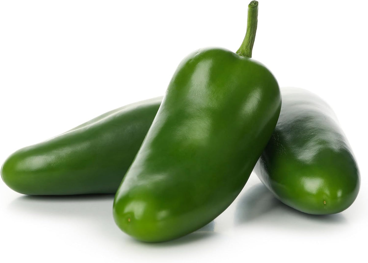 KVITER 100 Grande Jumbo Jalapeno Seeds for Planting (Capsicum Annuum) – Ultimate Stuffer Heirloom Pepper, Extra Large Hot Jalapeno Pepper Seeds – Vegetable Seeds for Outdoor & Indoor Garden