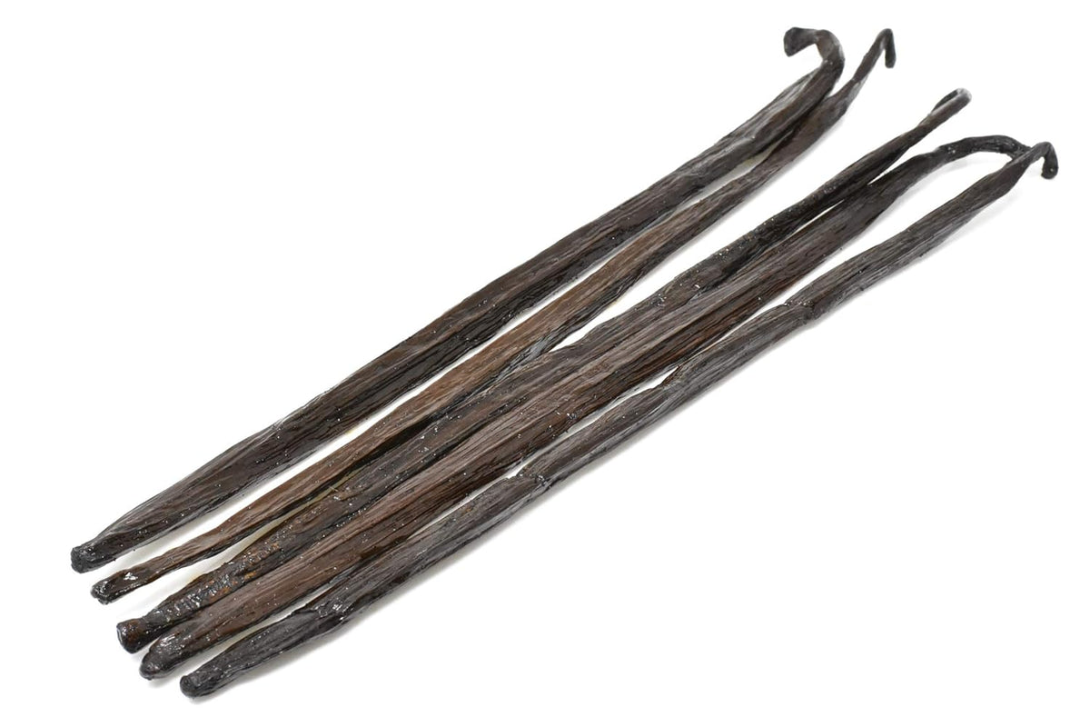 Slofoodgroup - Gourmet Madagascar Bourbon Vanilla Beans - Premium Grade A Vanilla Pods - 8 oz - For Cooking, Baking, and Vanilla Extract