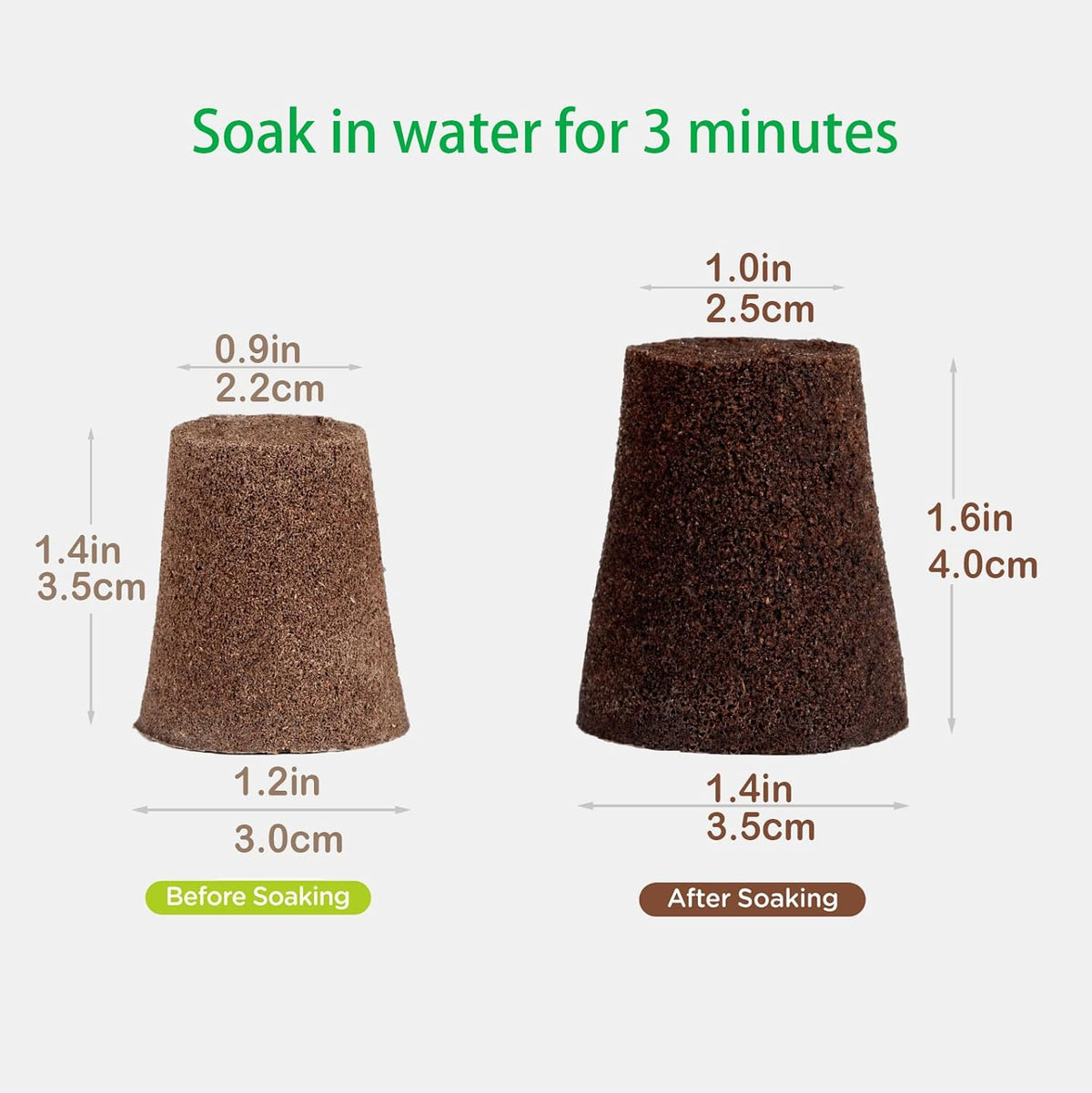 50 Pack Round hydroponic Growth Sponge, Suitable for Indoor and Outdoor hydroponic Gardens, Seed Germination, Plant Rooting, Vegetable Cultivation, Flower Arrangement