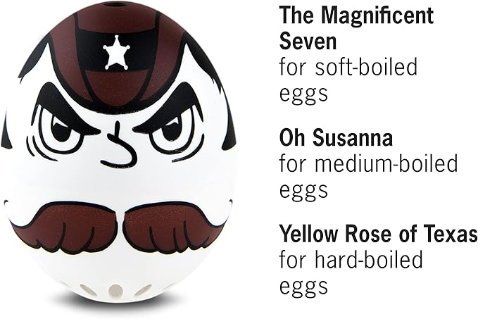 Western Beepegg – Egg Timer for Boiling Eggs – Musical Egg Cooker for Soft, Medium, Hard Boiled Eggs – Food Safe – Singing Floating Egg Timer – Egg Cooker for 3 Levels of Doneness - Brainstream