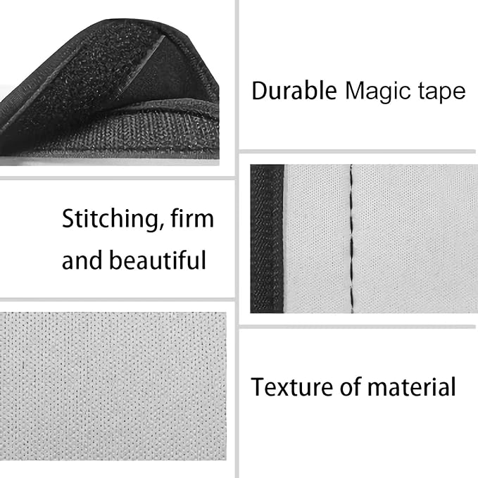 Refrigerator Door Handle Covers Pack of 6, Washable Anti-Skid Protector for Fridge Dishwasher Oven Keep Off Fingerprints Oil Stain Food Spot for Kitchen Home Decoration, Coffee Cake Beige