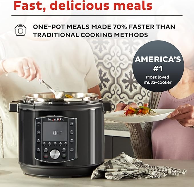 Instant Pot Pro 10-in-1 Pressure Cooker Bundle with 2 Sealing Rings
