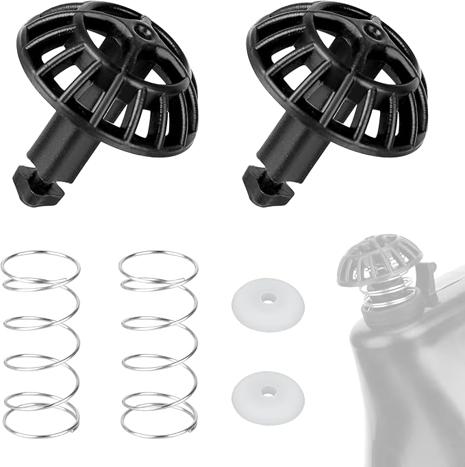 Coffee Replacement Brew Basket Spring Loaded Stopper Kits for Cuisinart Coffee Makers, Coffee Machine Accessory Compatible with Cuisinart DCC-1200, DCC-1200BCH, DCC-1200BW Brew Basket, 2 Pack