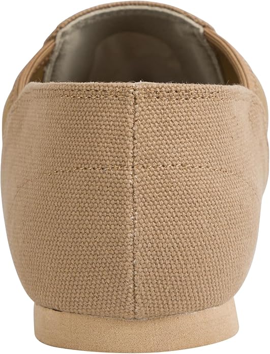 Linodes Unisex 09 Canvas Upper Slip-on Jazz Shoe for Women and Men's Dance Shoes
