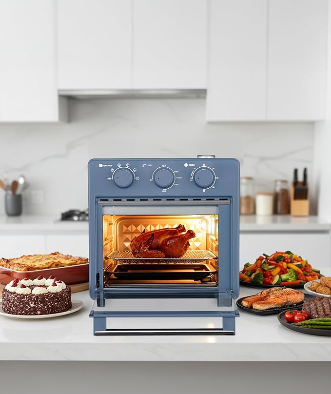 Magnavox Home, 16.5 qt Air Fryer Oven, With Steam Infusion, Ocean