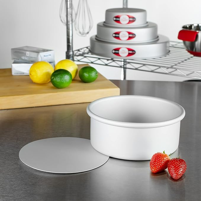 Fat Daddio's PCC-73 Cheesecake/Cake Pan 7 x 3 Inch