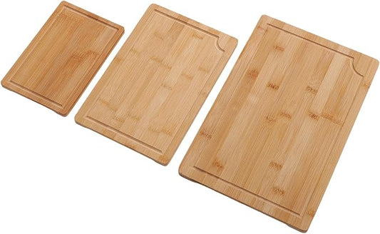 Chopping Board, Cutting Boards With Groove And Handle For Meat Vegetable Cheese, Heavy Duty Kitchen Serving Tray Chopping Board,Large Wooden Cutting Boards