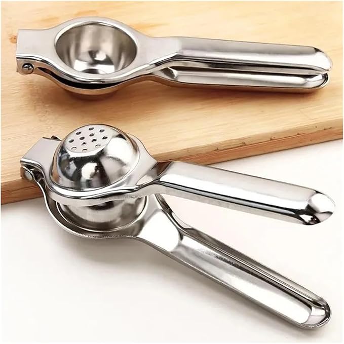 Stainless Steel Manual Juicer Processor Lemon Squeezer Orange Fruit Household Clip Pressing Kitchen Accessories(3PCS)