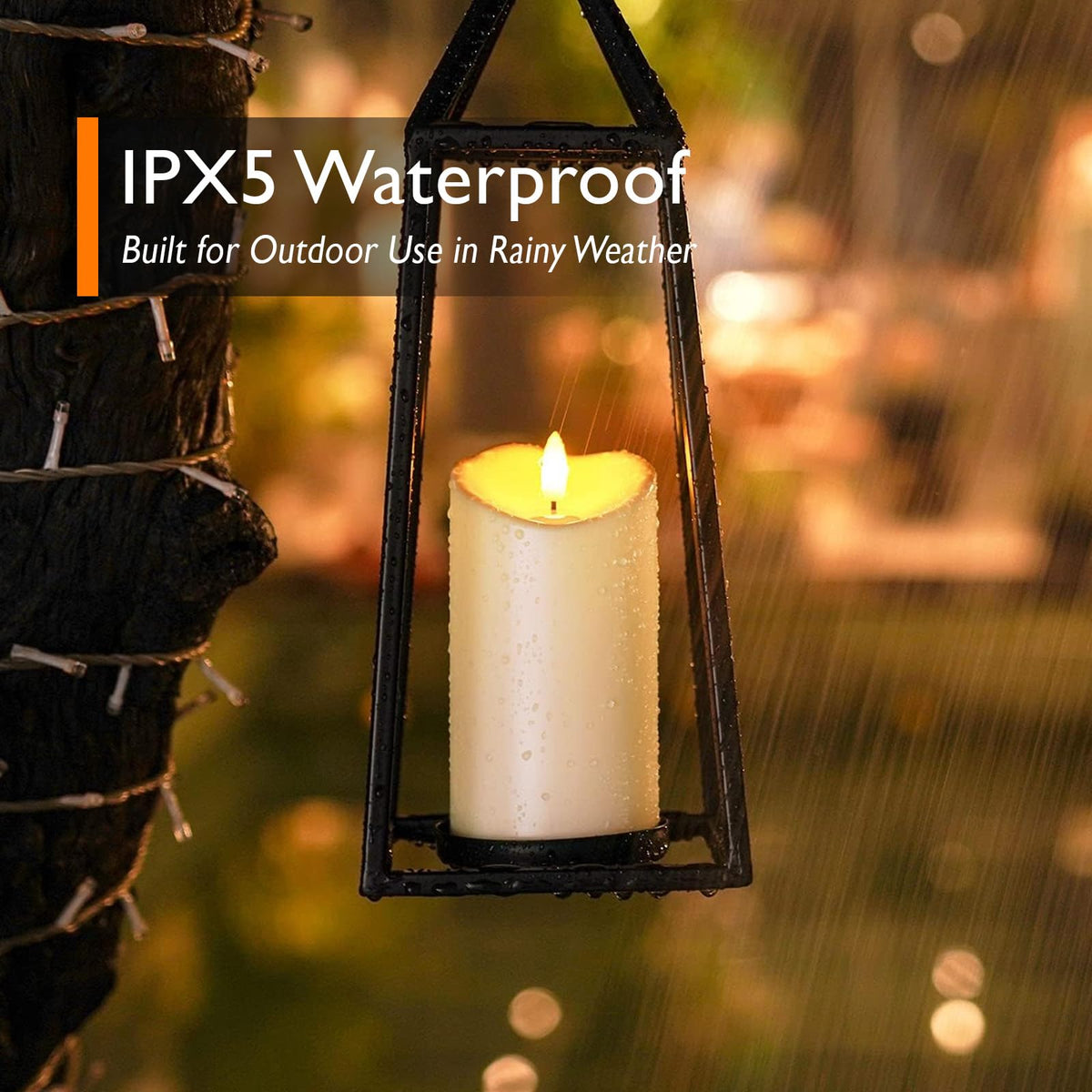 3x5 Waterproof Flameless Candles
