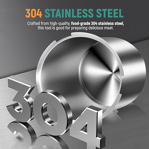 Newhai Deli Meat Maker for Making Ham Deli Lunch Homemade Sandwich Stainless Steel Meat Press Tool Cooker with Thermometer Recipes Cooking Bags