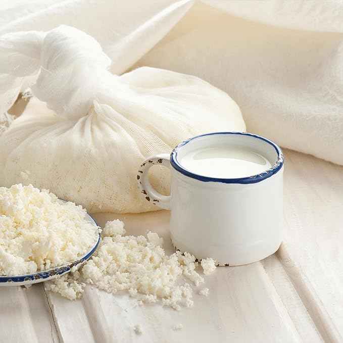 Arkwright Cheese Cloth for Straining - (Case of 10) 100% Natural Cotton Grade 90 [Extra-Fine Weave] Unbleached Cheesecloth Table Runner for Wedding, Bridal, and Event Decor, 3 x 150 ft, Neutral