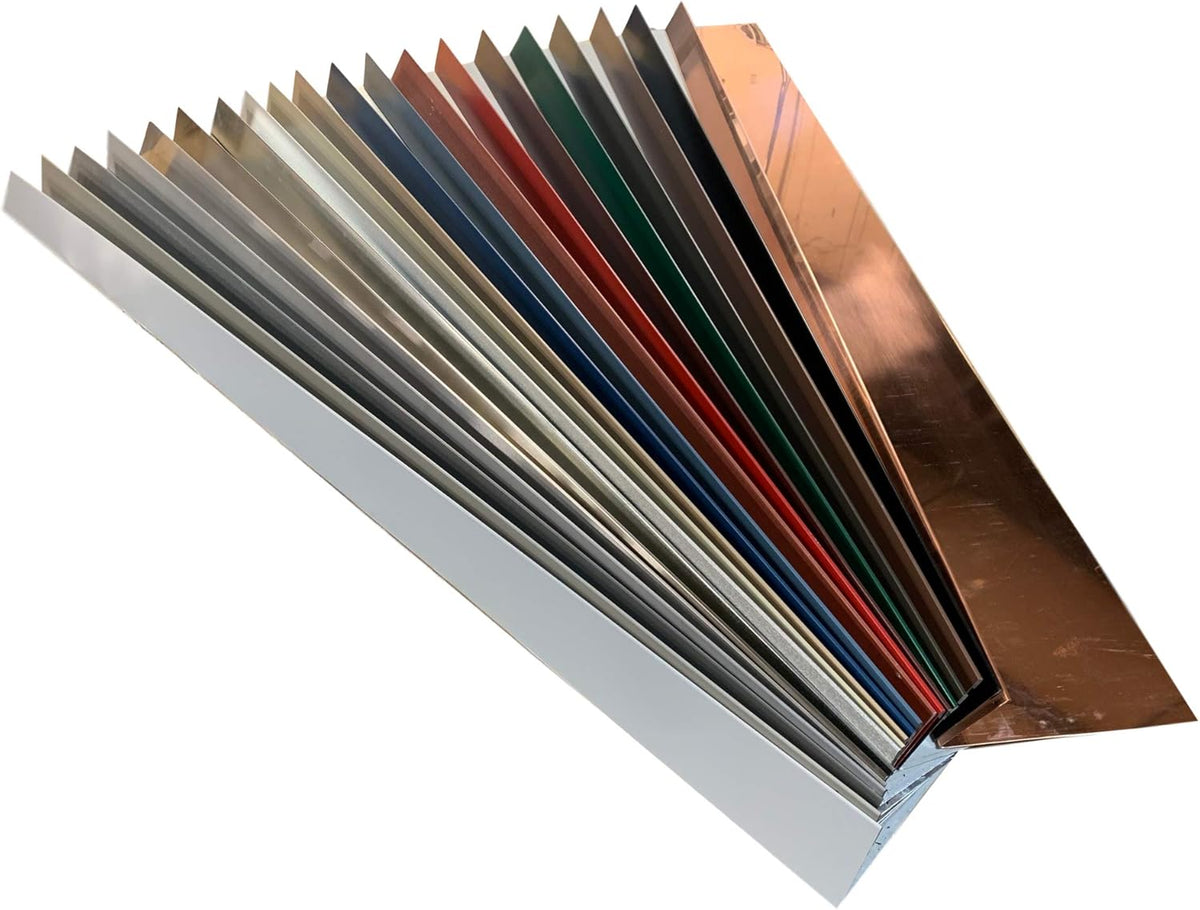 Eagle 1-26 Gauge 5 Foot Rain Diverter - Nails and Instructions Included (Mill Finish Aluminum, Copper, Galvanized, Stainless Steel & More) (1, Aluminum Diamond Plate - Grey)