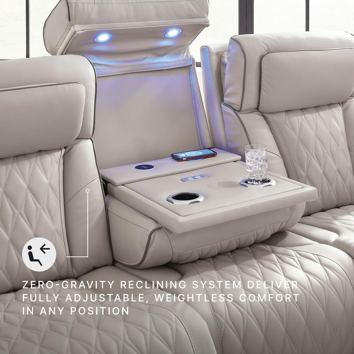 3 Seat Power Reclining Sofa