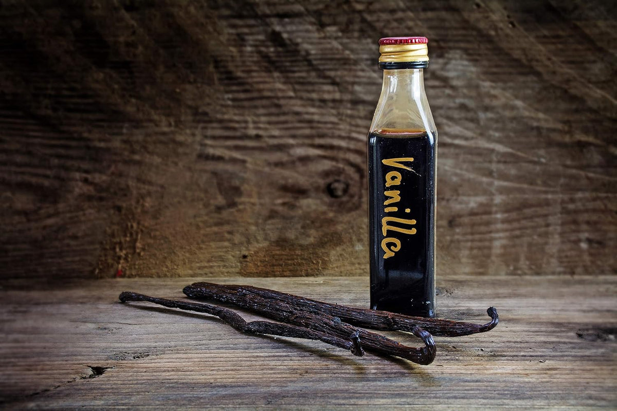 25 Organic Madagascar Vanilla Beans - Whole Extract Grade B Pods for Baking, Homemade Extract, Brewing, Coffee, Cooking