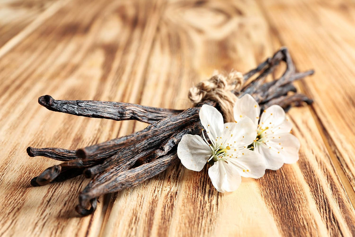 10 Vanilla Beans - Whole Extract Grade B Pods for Baking, Homemade Extract, Brewing, Coffee, Cooking - Tahitian