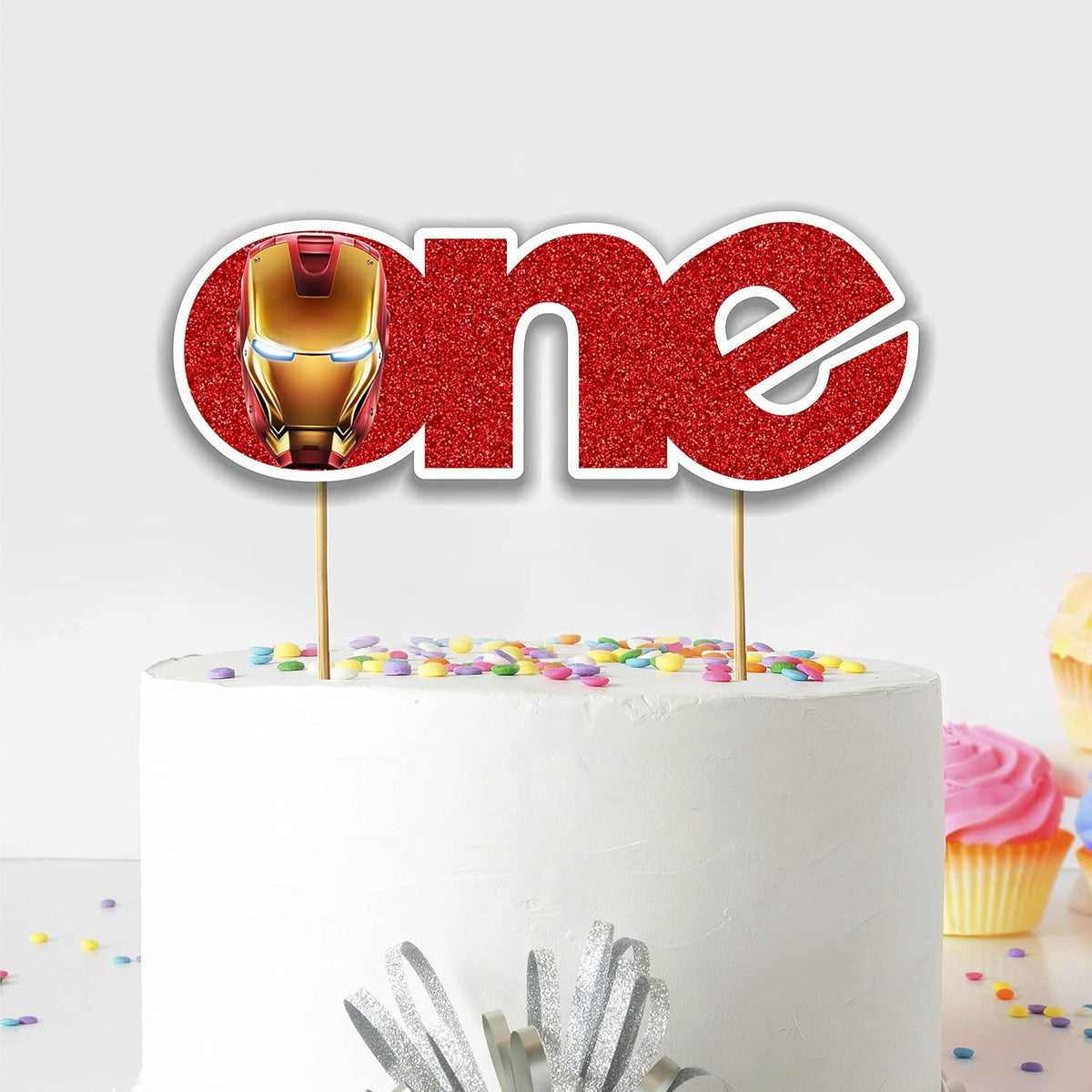 Seyal® Irn man One Cake Topper