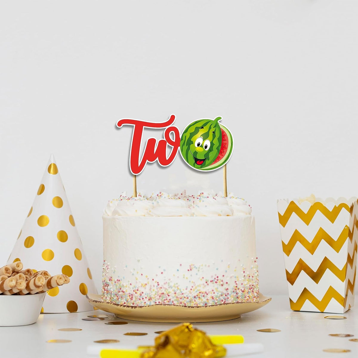 Seyal® Watermelon Two Cake Topper