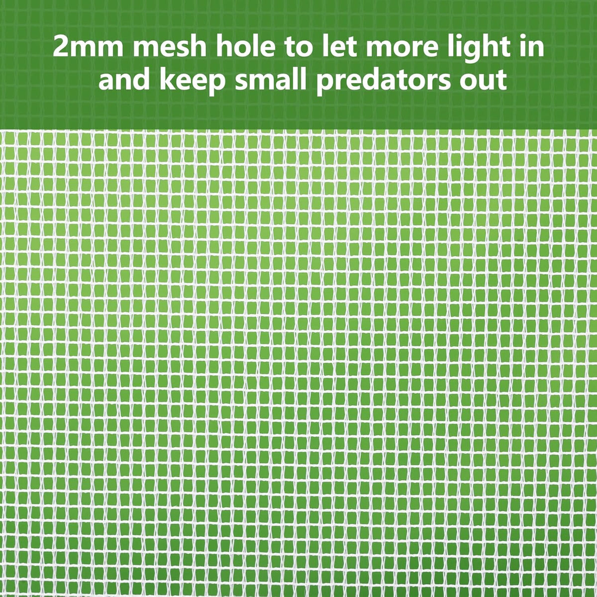 48" Outdoor Mesh Plant Enclosure, Mesh Plant Cover for Pests, Bird and Pest Protection Guard for Fruit, Vegetables, Flowers and Herbs Pop-Up Cage 28 x 28 x 48 Inches