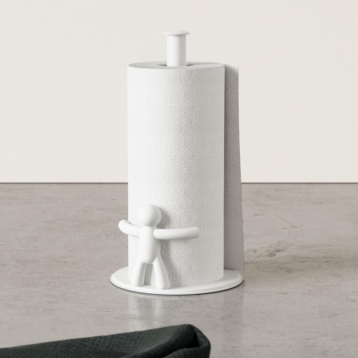 Umbra Buddy Countertop Paper Towel Holder, White