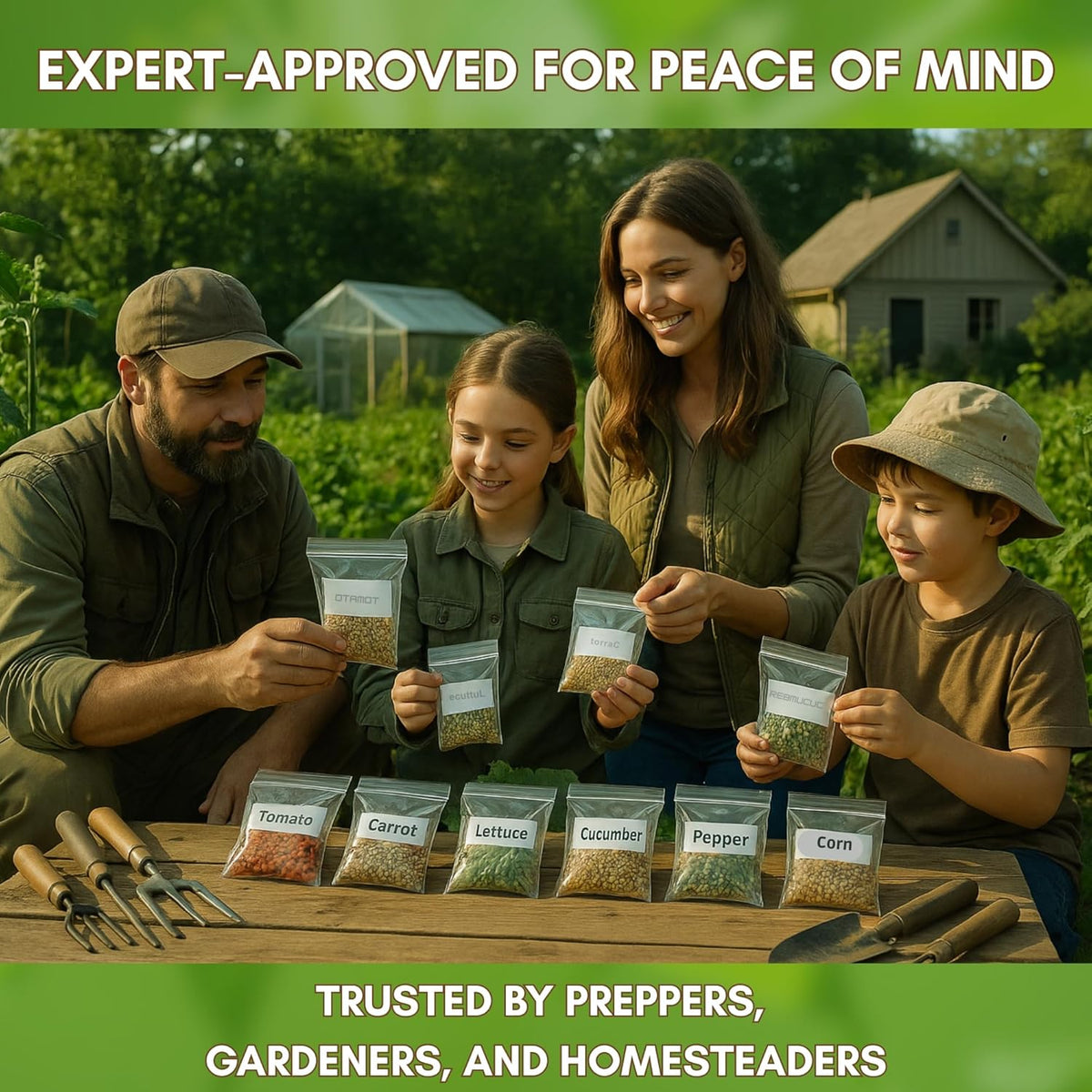 Garden Seeds Vegetable Variety Pack for Planting - Grow 125 Varieties of Heirloom Non GMO Quick Sprouting Veggies - Premium Seed Vault by Victory Gardens