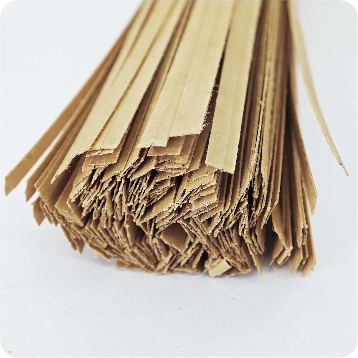 200PCS 6 Inch Kraft Paper Twist Ties, Reusable Cable Ties for Tying Bread, Plant Support, Bread Packaging, Candy Bags and Craft Projects (Brown)