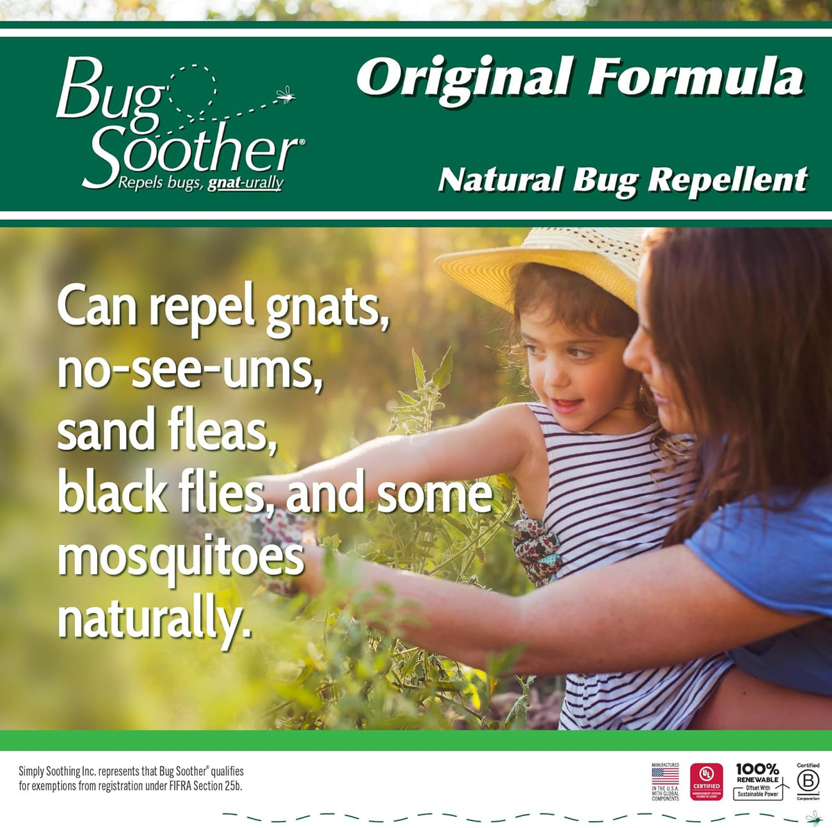 All Natural Bug Soother Bonus Pack - Multi-Pack includes FREE bonus 1 oz. travel size. (2, 8 oz.)