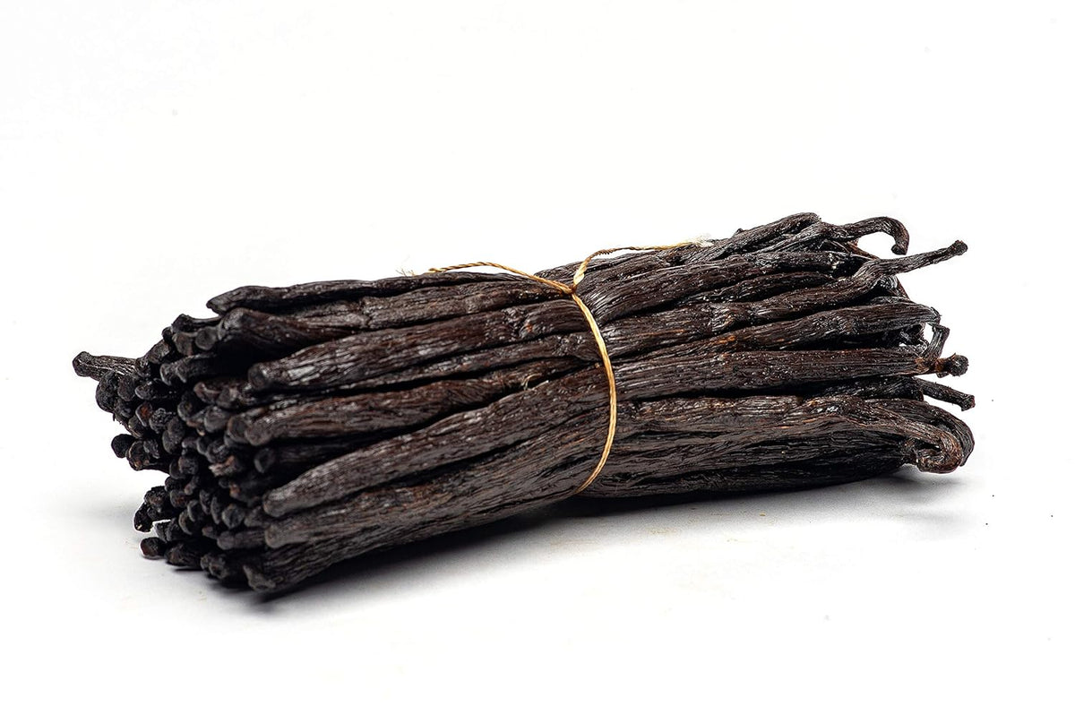 Slofoodgroup - Gourmet Madagascar Bourbon Vanilla Beans - Premium Grade A Vanilla Pods - 8 oz - For Cooking, Baking, and Vanilla Extract