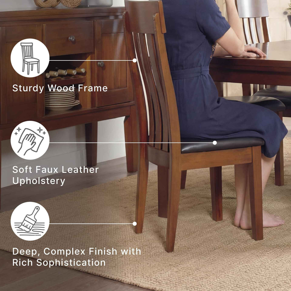 Berringer Dining Chairs Set of 4 (4 Count)