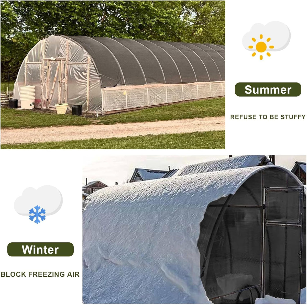 LOVE STORY 6.5x6.5FT 70% Black Shade Cloth Sun Shade Net with Grommets Sunblock Net Mesh Tarp for Garden,Plants Cover,Greenhouse and Patio