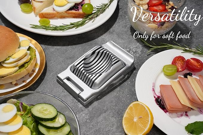 Sopito Stainless Steel Potato Ricer and Egg Slicer