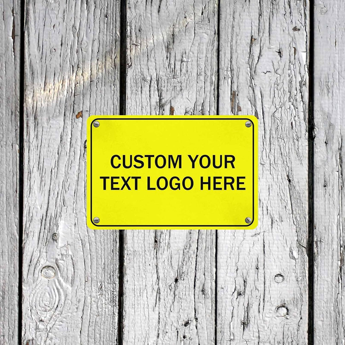 Custom Metal Signs, Personalize for Office, Home, Delivery - Your Image, Text, Photo, Pets, Kids Art - Made in USA
